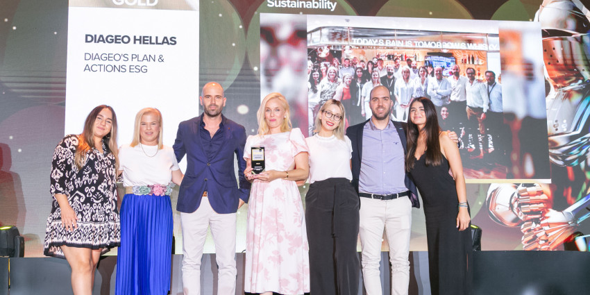 Χρυσή Διάκριση της DIAGEO στα Sales Excellence Awards 2024