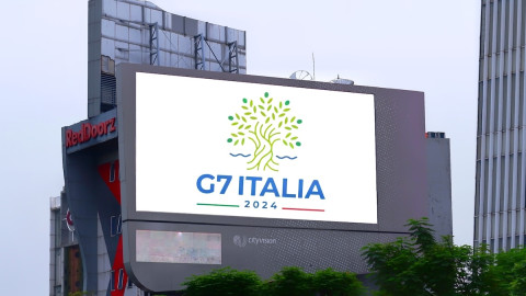 Λογότυπο της G7 για τη σύνοδο στην Ιταλία