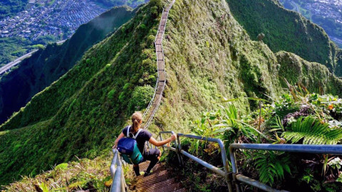 «Η Σκάλα της Χονολουλού προς τον Παράδεισο» / Φωτογραφία: Shutterstock