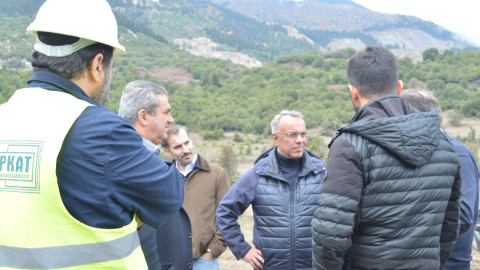 Φωτογραφία από την επίσκεψη του Χρήστου Σταϊκούρα