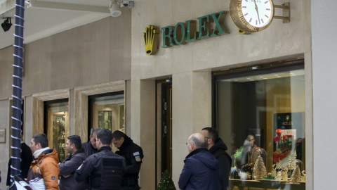 Κινηματογραφική ληστεία στο κατάστημα της Rolex